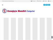 Tablet Screenshot of gunajaya.com